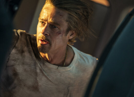 Brad Pitt stars in Bullet Train.