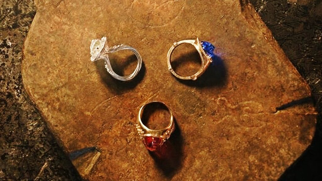 rings of power three elven rings