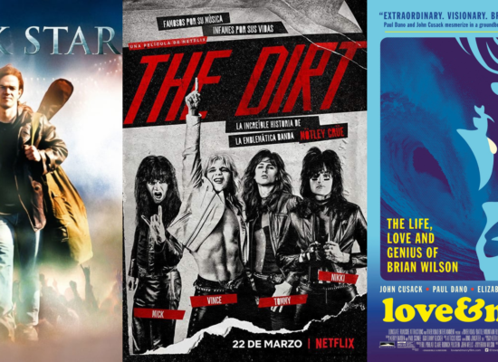 3 Películas inspiradas en Bandas Musicales