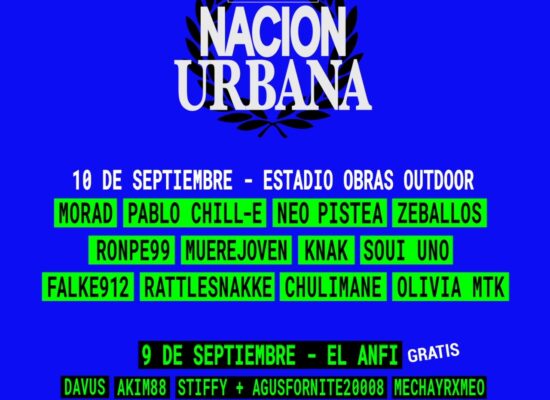 Sofia Lescano 4 EL FESTIVAL NACION URBANA CONFIRMA SU TERCERA EDICIÓN
