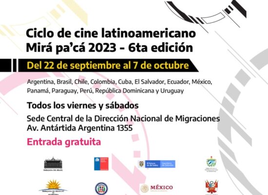 Sofia Lescano 4 Mira Pa’Cá 2023: comienza la sexta edición del ciclo de cine latinoamericano