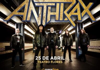 Anthrax la leyenda del metal celebrara sus 40 años de trayectoria en Argentina