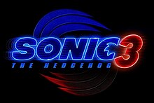 Sonic the Hedgehog 3 film logo