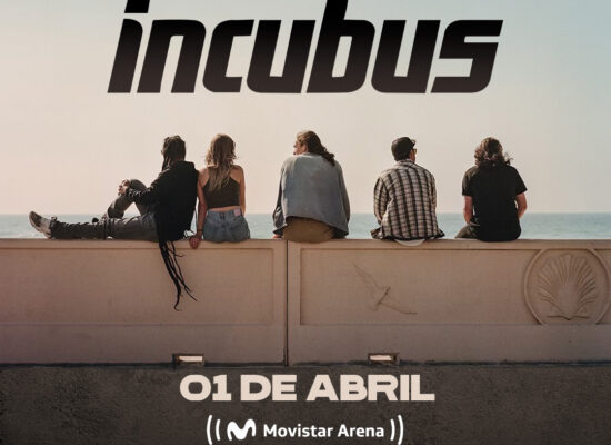 ¿Cuándo toca Incubus en el Movistar Arena?