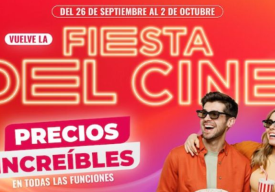 Vuelve la «Fiesta del Cine» con entradas a $2500