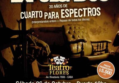 ¡Expulsados festejará los 20 años de su emblemático disco en el Teatro Flores!