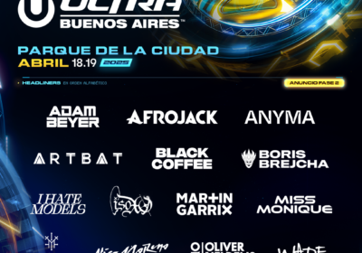 ULTRA BUENOS AIRES: el festival revela el lineup de la FASE 2 para la quinta edición