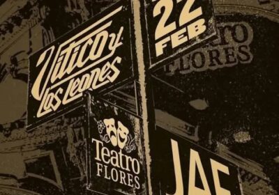 ¡Vitico y Los Leones tocará en el Teatro Flores!