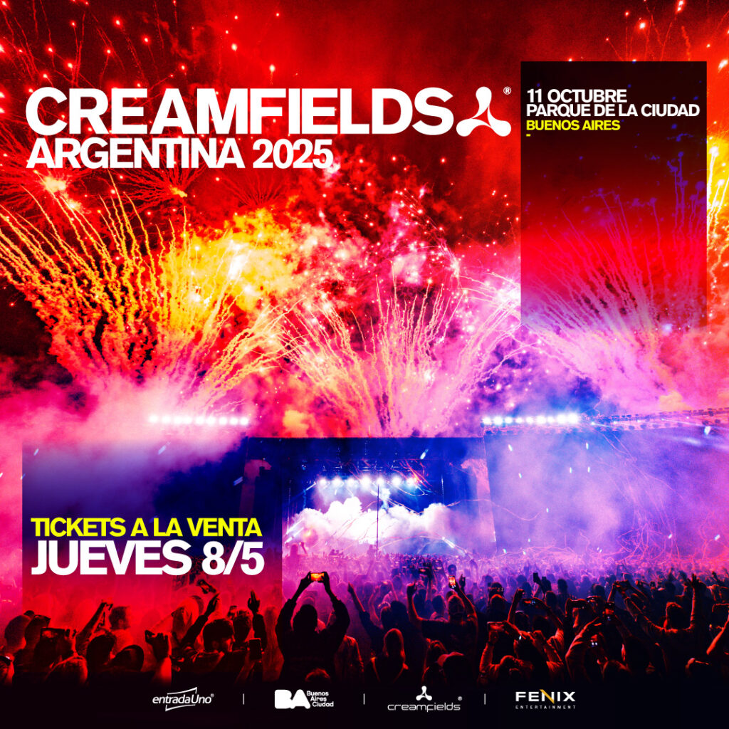 Creamfields Argentina: ¿Cómo fue que el festival posicionó a nuestro país como la capital latinoamericana de la música electrónica? 4 Copia de CF25 1080x1080 2
