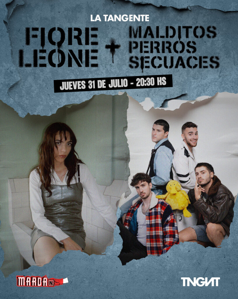 Fiore Leone presentará su primer EP en La Tangente 2 FLYER SHOW 31.07