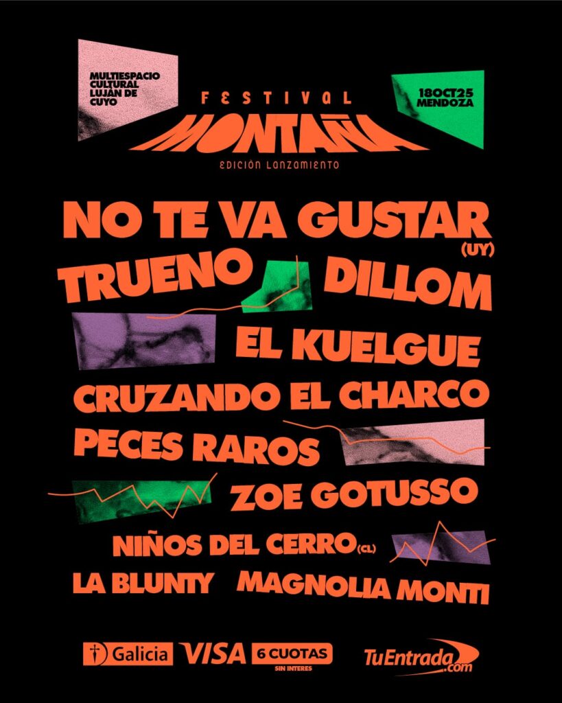 Festival Montaña: todo lo que tenés que saber sobre el lanzamiento del evento mendocino 2 Line up Fe Montana Feed