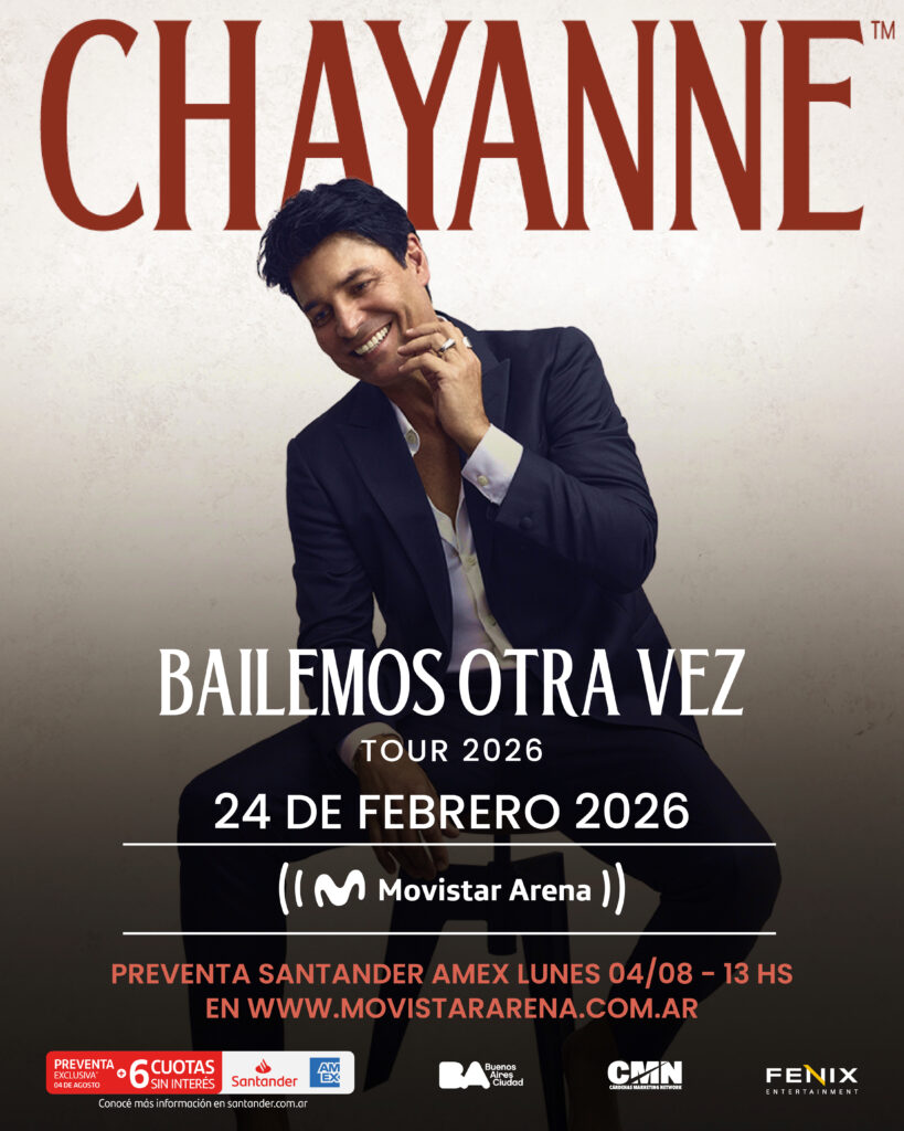 CHAYANNE VUELVE A LA ARGENTINA: CUÁNDO Y DÓNDE PUEDO COMPRAR LAS ENTRADAS 2 Copia de ANUNCIO FEED