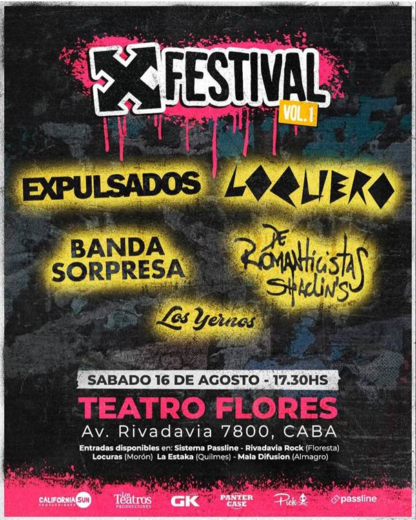 Llega el "X Festival" al Teatro Flores: dónde puedo comprar las entradas 1 image009