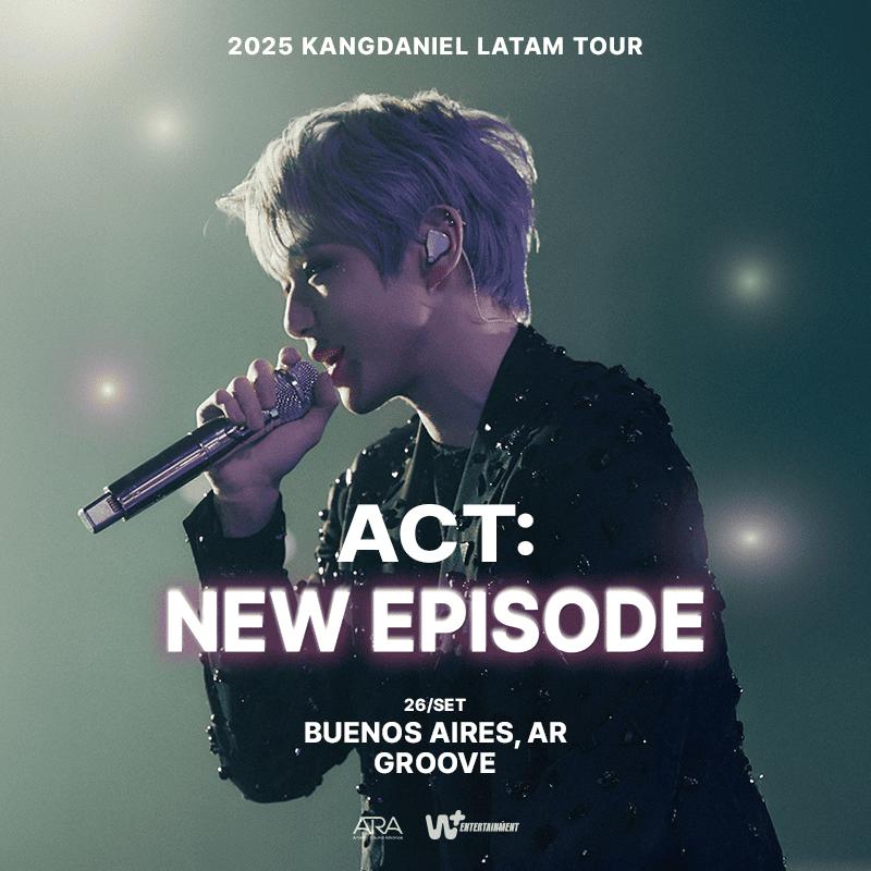 Kang Daniel flyer tour LATAM