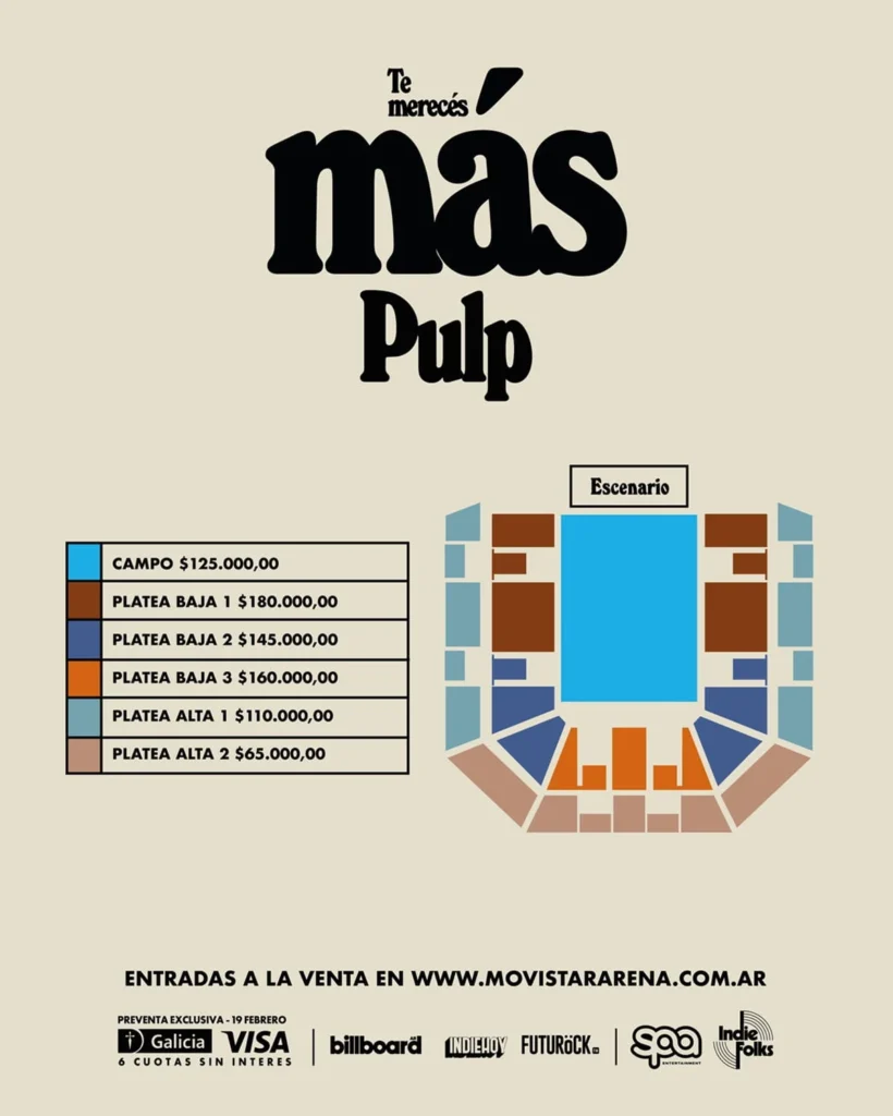 pulp argentina precios