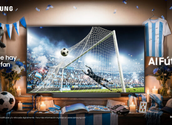 Donde hay un fan, IA Fútbol: a dos meses del mundial Samsung estrena su nueva campaña