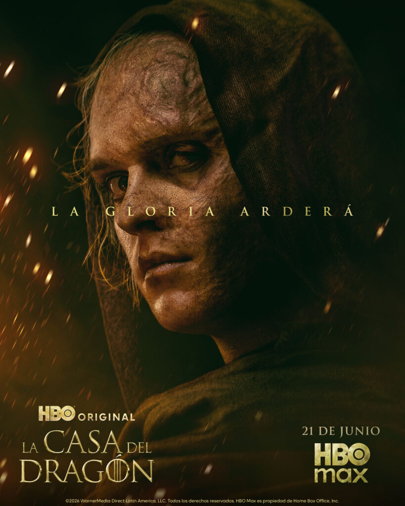 LA CASA DEL DRAGÓN: HBO REVELA PÓSTERES DE PERSONAJES PARA LA TERCERA TEMPORADA 7 HOTD AEGON KA 4x5 PRE LAUNCH LAT