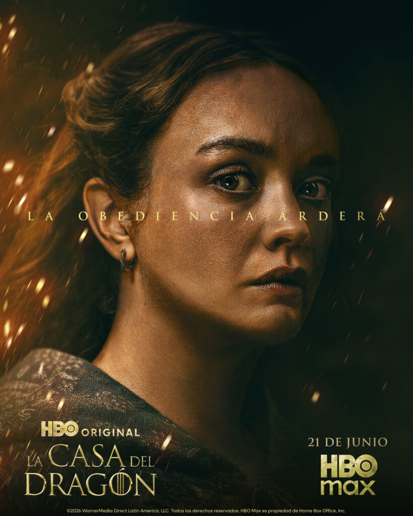 LA CASA DEL DRAGÓN: HBO REVELA PÓSTERES DE PERSONAJES PARA LA TERCERA TEMPORADA 6 HOTD ALICENT KA 4x5 PRE LAUNCH LAT