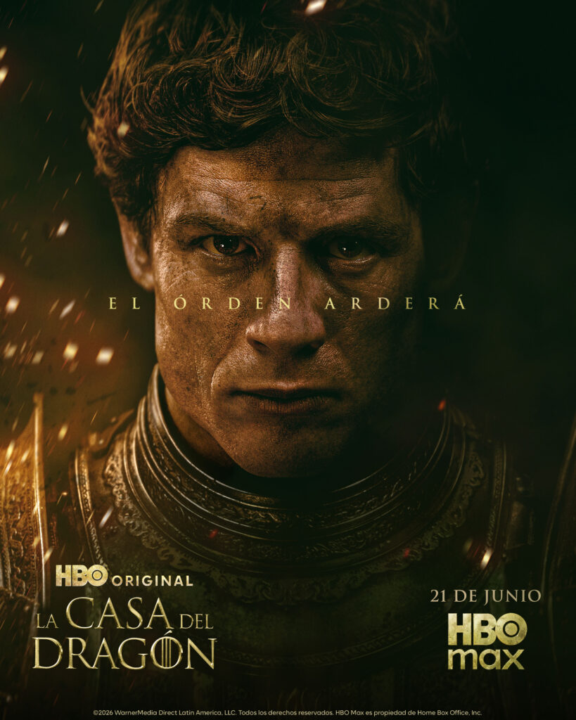 LA CASA DEL DRAGÓN: HBO REVELA PÓSTERES DE PERSONAJES PARA LA TERCERA TEMPORADA 2 HOTD ORMUND KA 4x5 PRE LAUNCH LAT