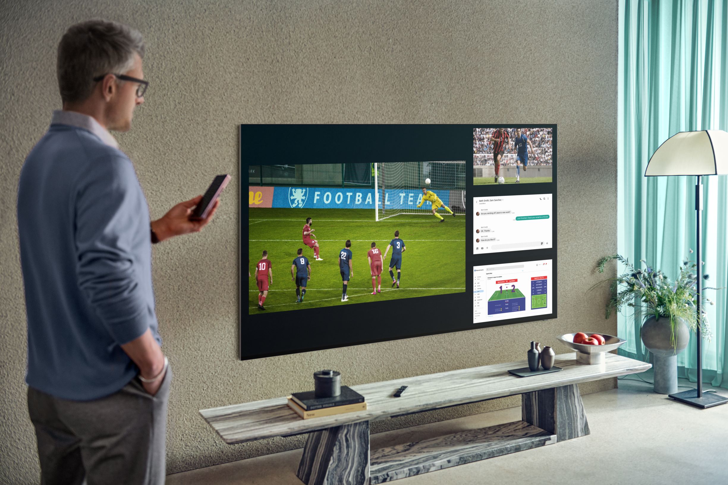 Samsung Neo QLED eleva tu experiencia de estadio en casa con