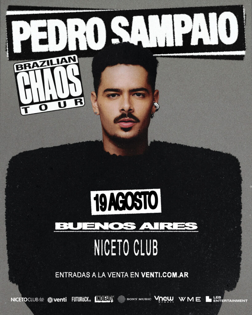 PEDRO SAMPAIO LLEGA POR PRIMERA VEZ AL PAÍS: DÓNDE PUEDO COMPRAR LAS ENTRADAS 2 1779195984786 pedro sampaio1080x1350