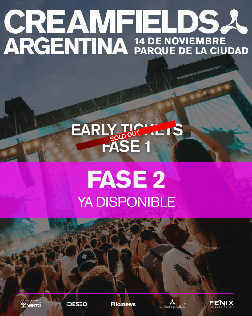 CREAMFIELDS ARGENTINA: EL FESTIVAL CONFIRMA SU PRIMERA HEADLINER PARA SU NUEVA EDICIÓN 2 FASE 2 FEED