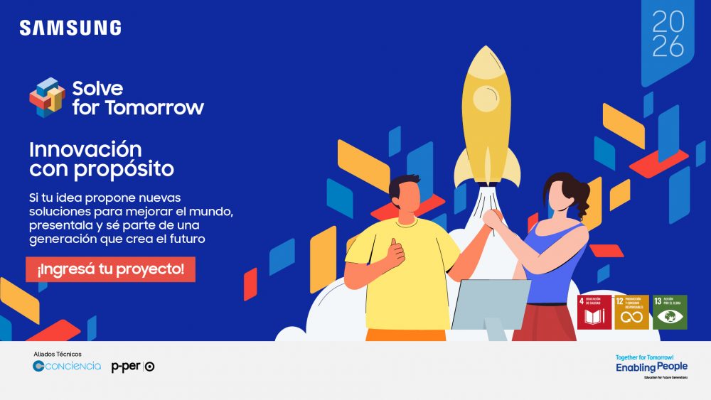 Innovar para transformar: Samsung y San Miguel llevan Solve for Tomorrow a las aulas 2 Main KV Solve For Tomorrow RGB 1920x1080 1 e1781182936136
