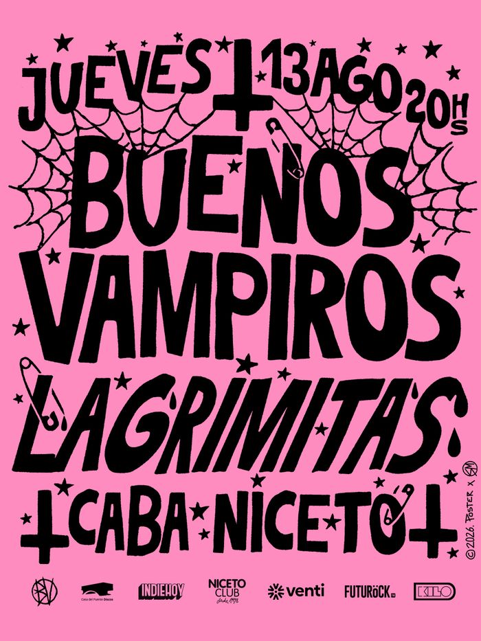 BUENOS VAMPIROS VUELVE A NICETO CLUB: DÓNDE PUEDO COMPRAR LAS ENTRADAS 2