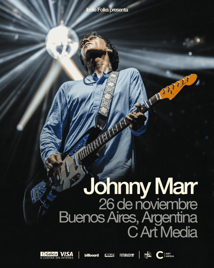 Johnny Marr vuelve al país: dónde y cuándo toca 2 1786478666818 JohnnyMarr General 3 11zon