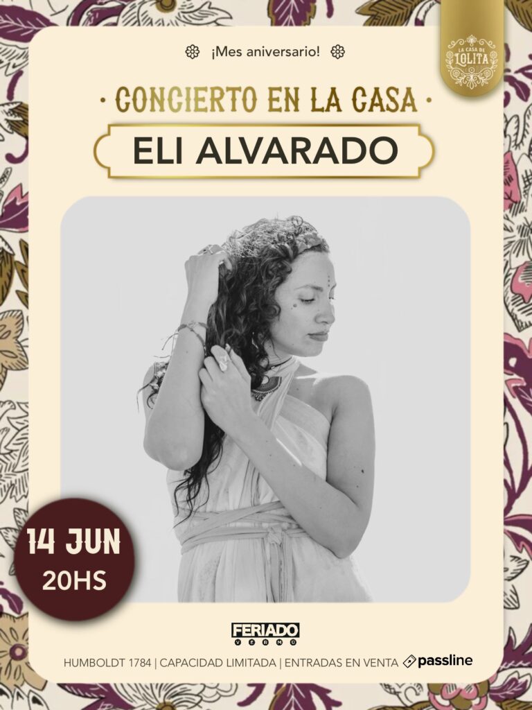 Eli Alvarado presenta "Spiritual Energies" 2 Flyer Presentacion en Casa de Lolita