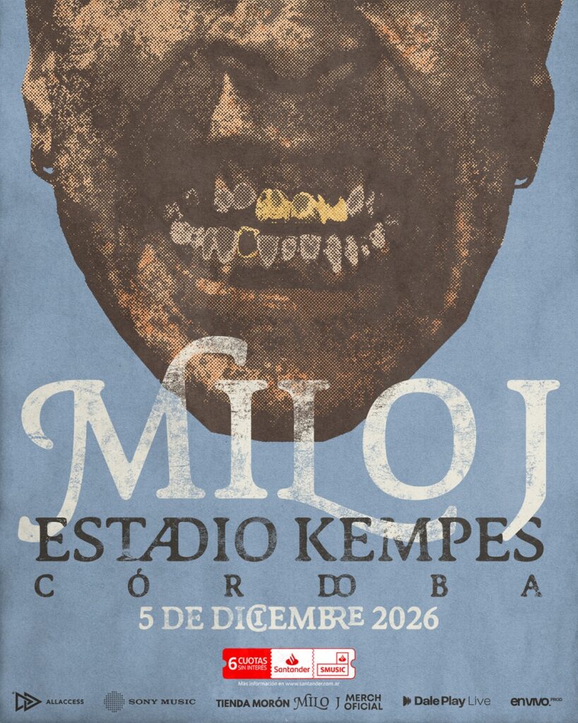 MILO J: el pibe de Morón regresa al país para cerrar el 2026 2 Milo J Estadio Kempes Feed