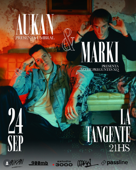 Aukan y Marki en La Tangente: dónde puedo comprar las entradas 2 image