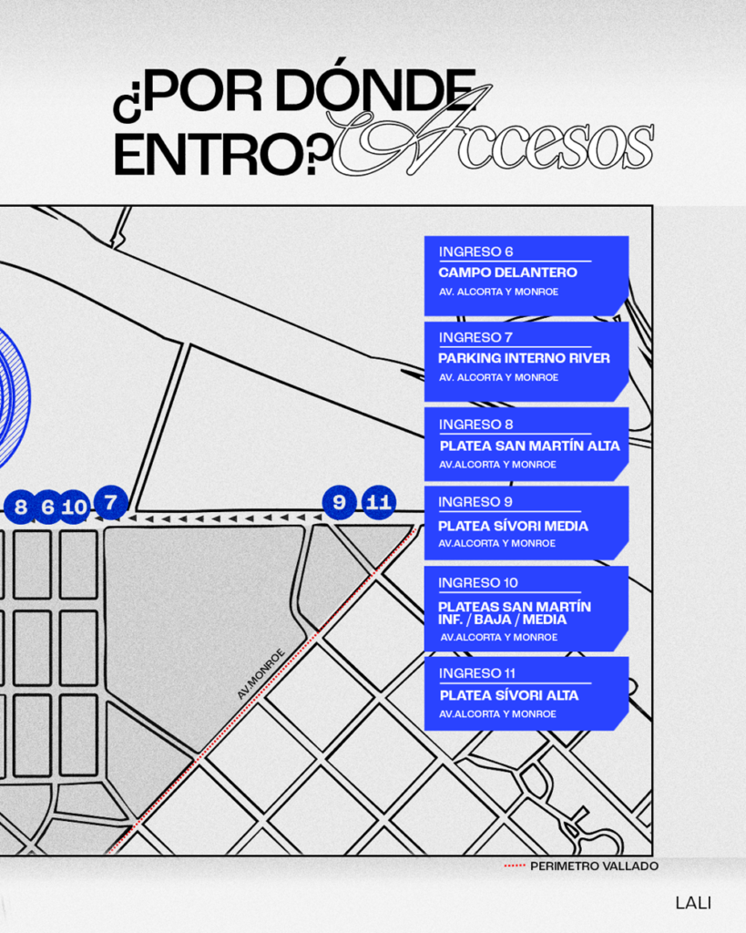LALI EN RIVER: Todo lo que tenés que saber para vivir la fiesta del pop 4 03 02MAPA 1