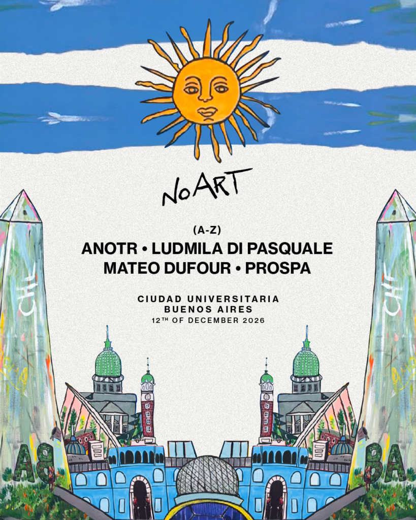 NO ART ANUNCIA EL LINEUP PARA SU PRIMERA EDICIÓN EN ARGENTINA 2 1790952925145 ARTWORK