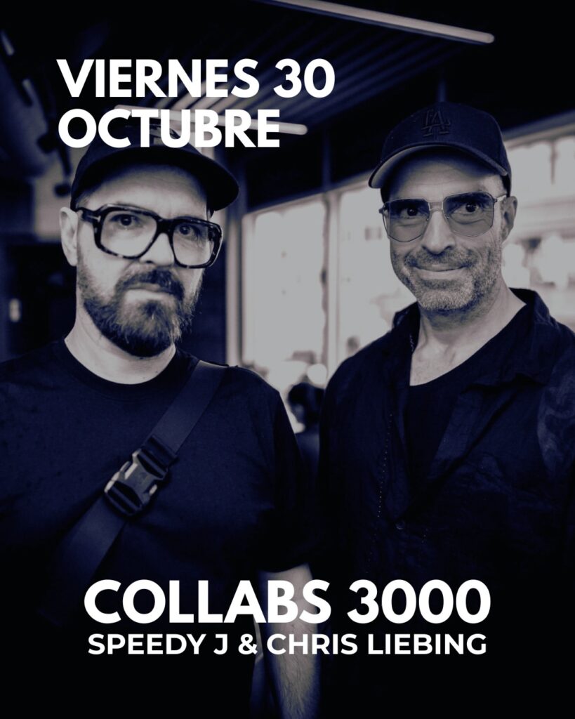 Collabs 3000, el proyecto de Chris Liebing y Speedy J, llega a Buenos Aires por primera vez: dónde puedo comprar la entrada 2 El viernes 30 de octubre presentamos por primera vez en Argentina a Collabs 3000.El proyecto nac
