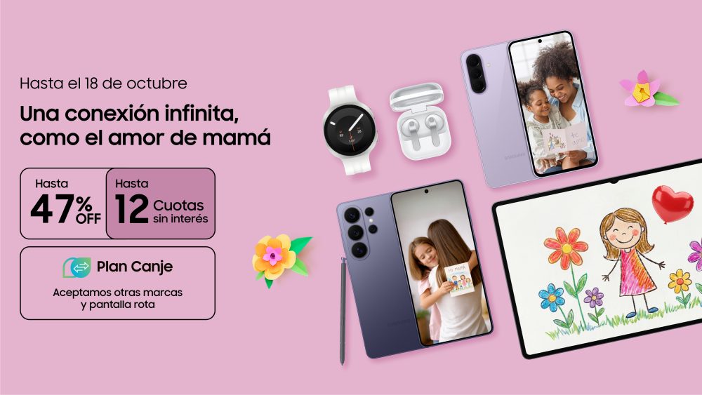 Festejá el Día de la Madre con Samsung: cuáles son las ofertas exclusivas que ofrece 2 KV Mothers Day MX 1920x1080.jpg 1000x563 1