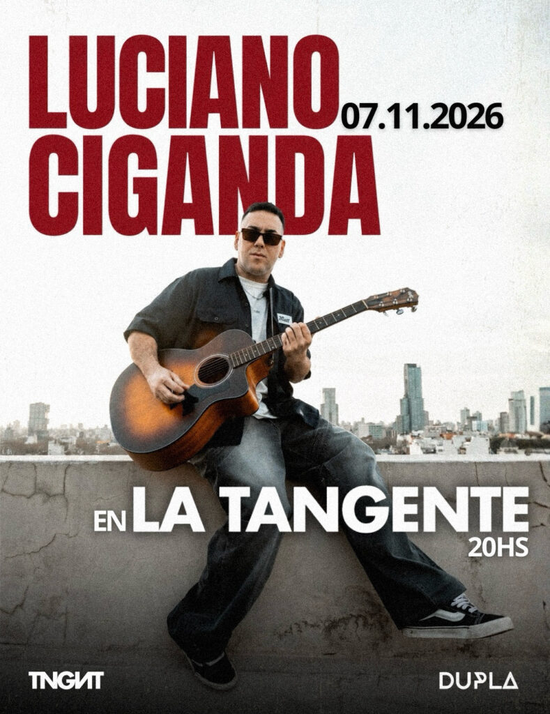 De Ayacucho a La Tangente: Luciano Ciganda presenta una nueva etapa, luego de 20 años de escenarios y música 2 Lucho post