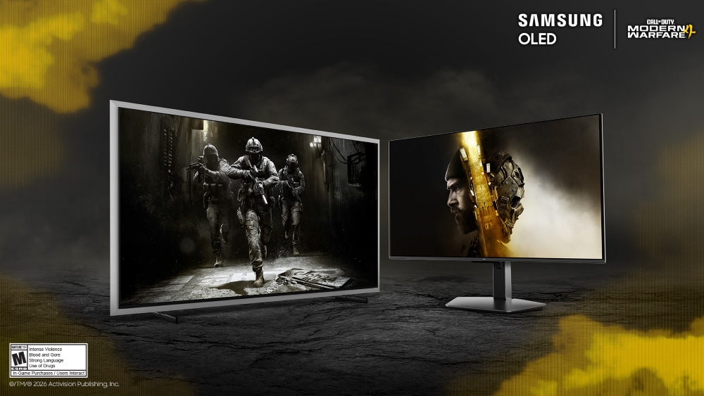Samsung TVs and Displays Gamescom 2026 HDR10 GAMING Call of Duty Modern Warfare 4 main1